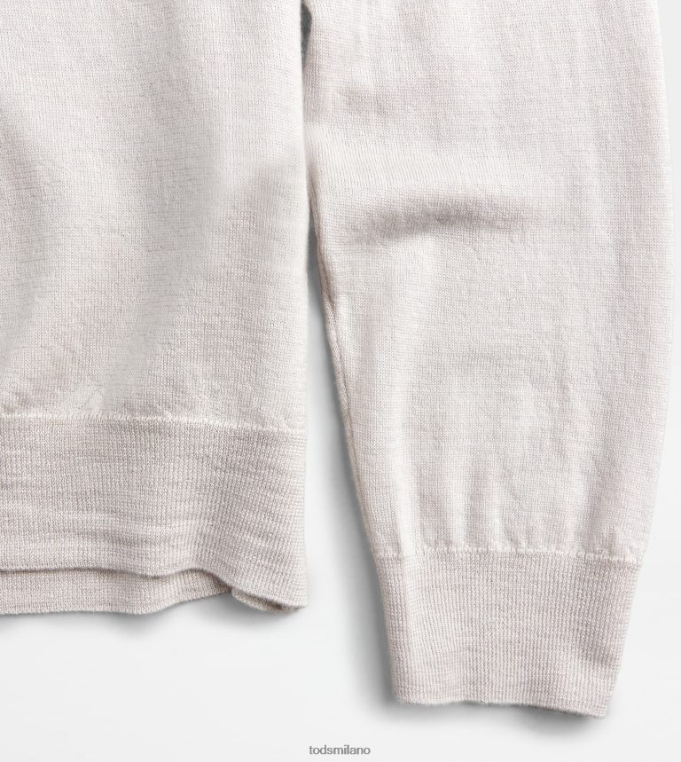 uominigrigio Tod's Polo in misto cashmere P66X8B1093