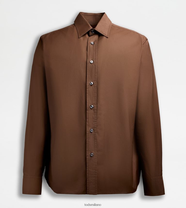 uominimarrone Tod's camicia P66X8B1111