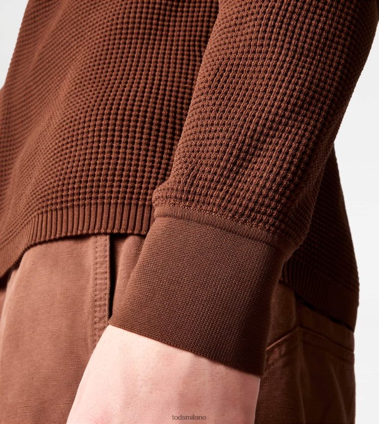 uominimarrone Tod's camicia in maglia P66X8B1109