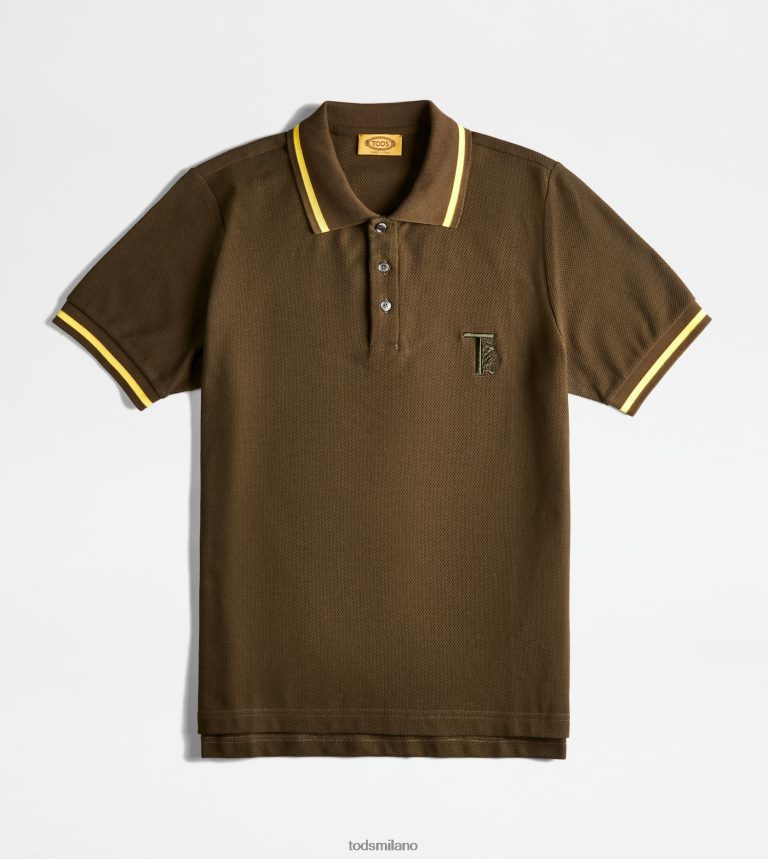 uominiverde Tod's polo in piquet P66X8B1094