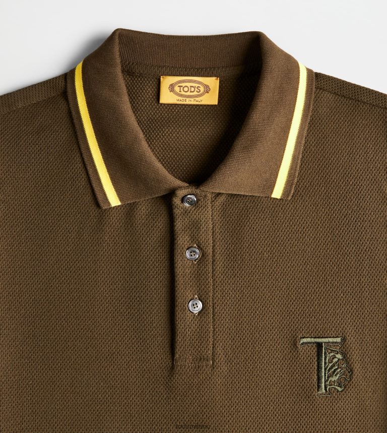 uominiverde Tod's polo in piquet P66X8B1094
