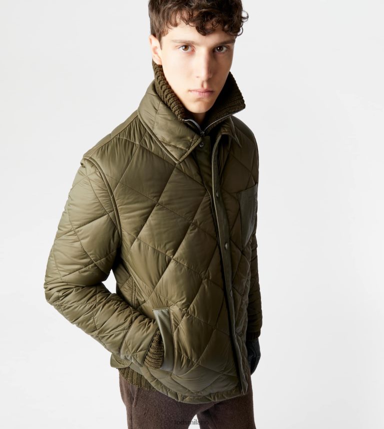 uominiverde Tod's camicia trapuntata sopra P66X8B1113