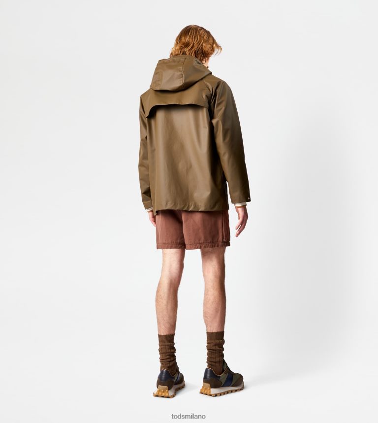 uominiverde Tod's parka gommato P66X8B1097