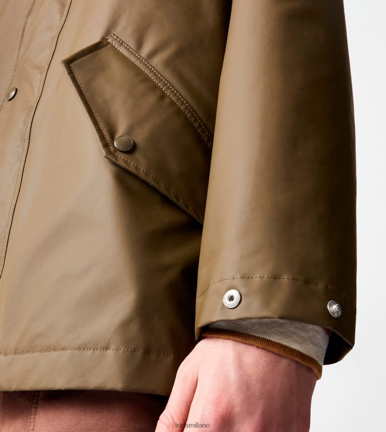 uominiverde Tod's parka gommato P66X8B1097
