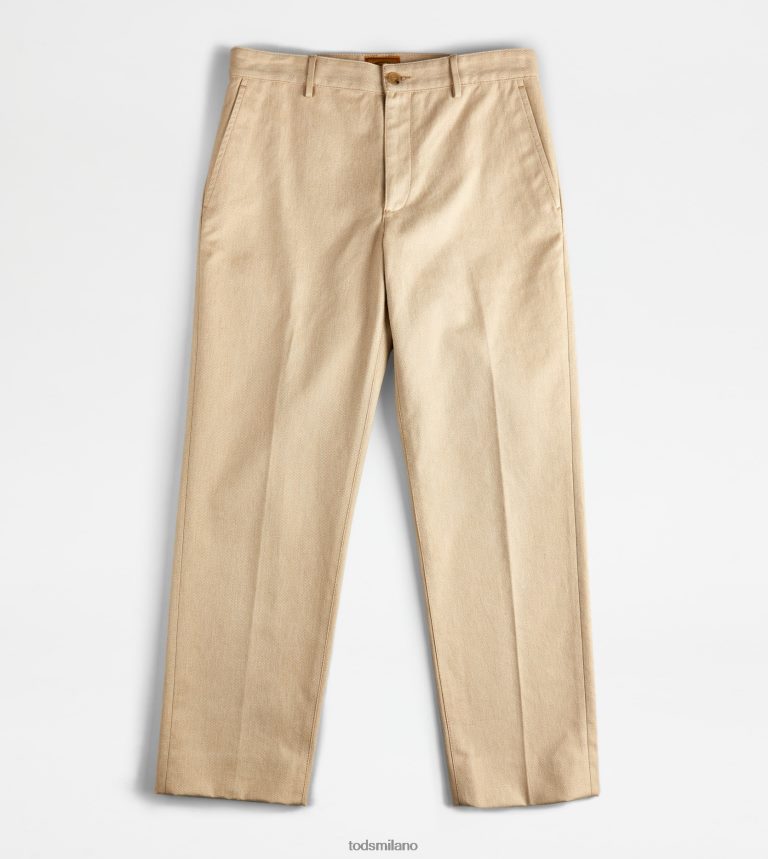 uominibeige Tod's pantaloni chino P66X8B1106