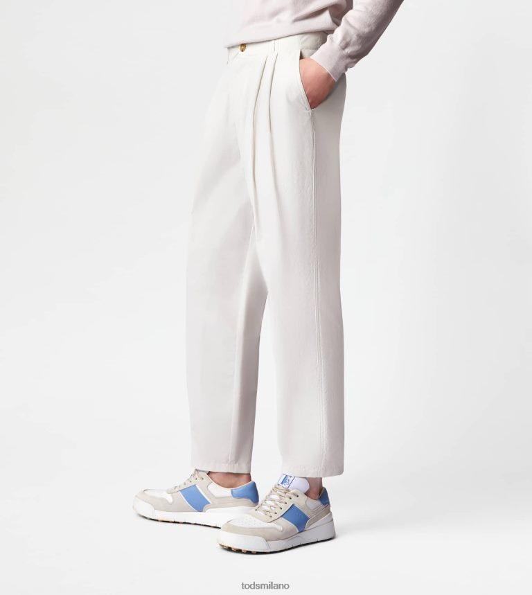 uominibianco Tod's pantaloni di carota P66X8B1110