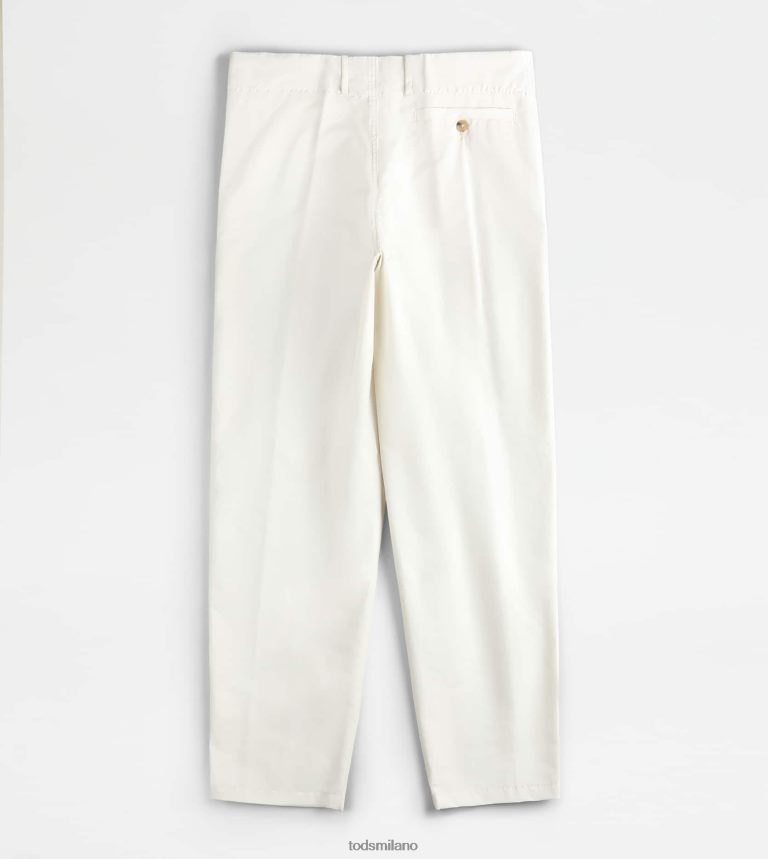 uominibianco Tod's pantaloni di carota P66X8B1110
