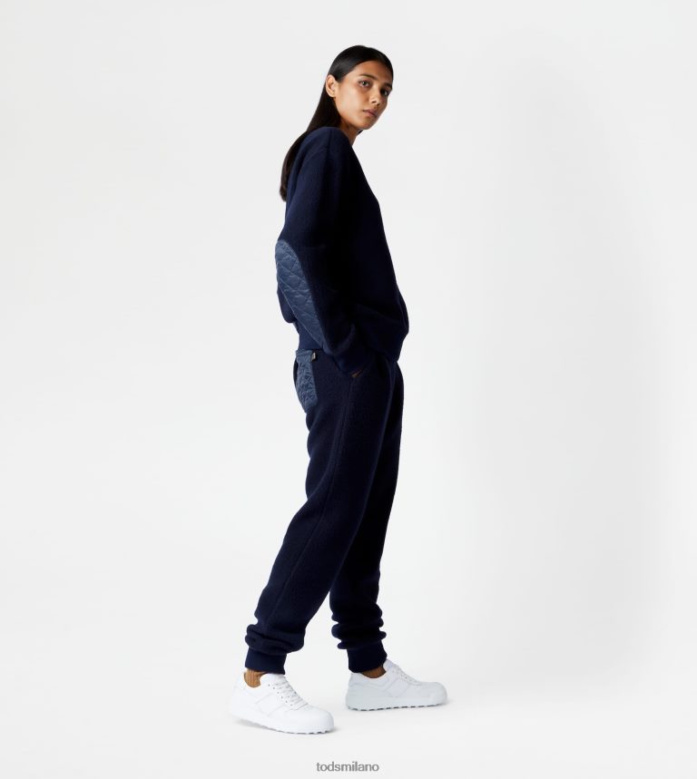 uominiblu Tod's pantaloni in misto cashmere P66X8B1131