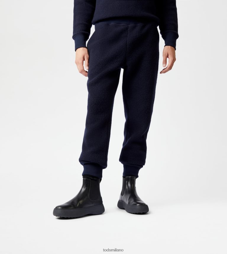 uominiblu Tod's pantaloni in misto cashmere P66X8B1131