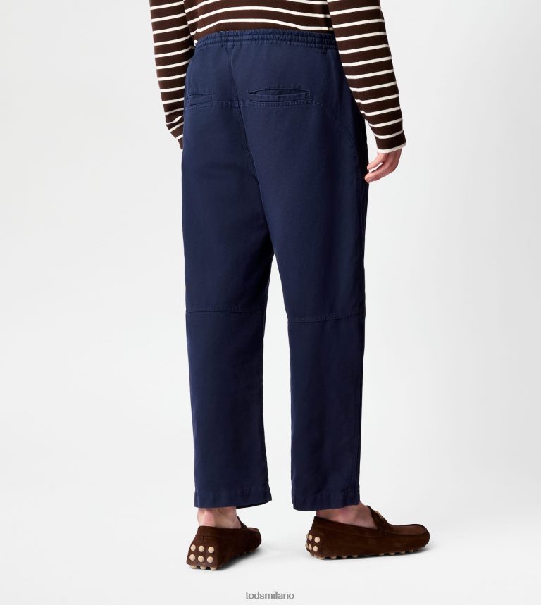 uominiblu Tod's pantaloni larghi P66X8B1108